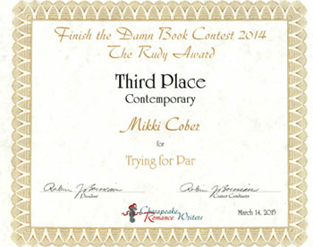 Third Place Contemporary Mikki Cober